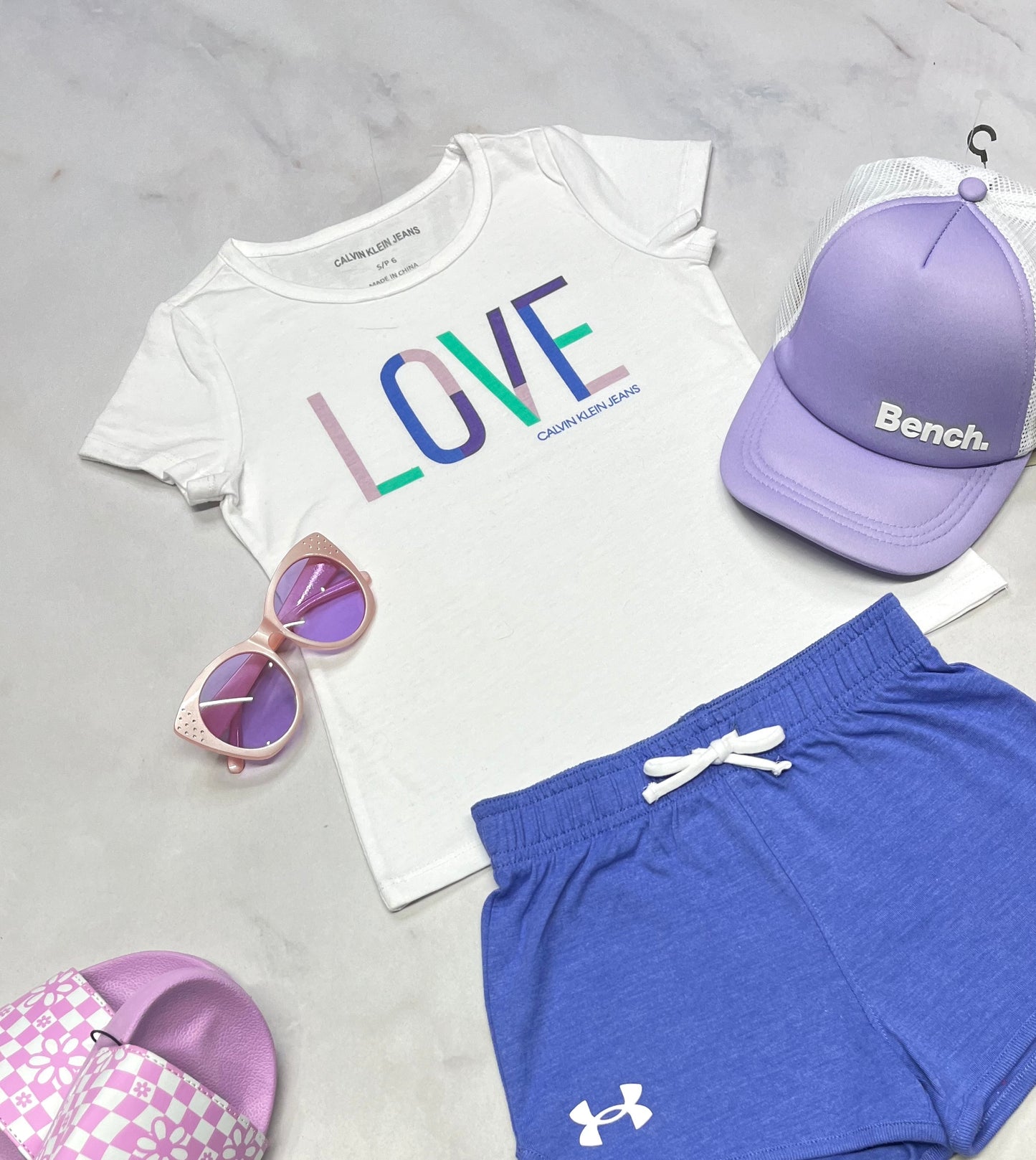 🫶 Manche courte : Calvin Klein fait 5 ans fille neuf !