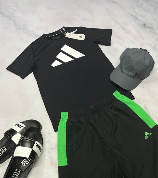 💚 Adidas : Manche courte tissu de sport 10-12 ans garçon neuf !