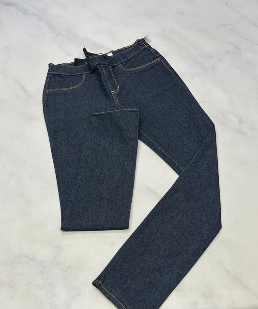 Skinny jeans : confo stretch s’enfile comme un leg. Taille ajustable neuf! 2x 6X et 1x 14-16 ans .