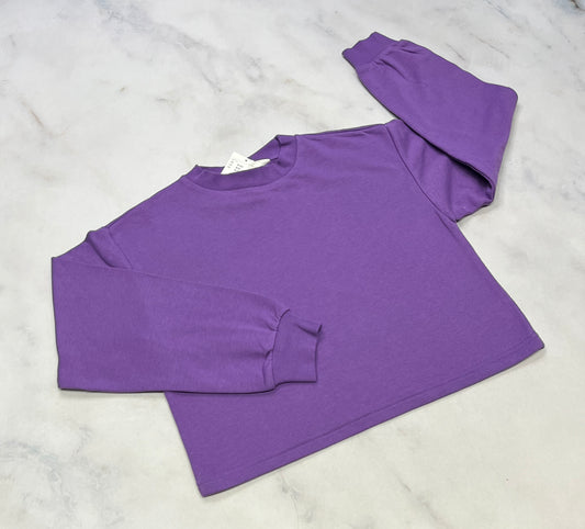 Ouaté : Mauve 8-10 over size