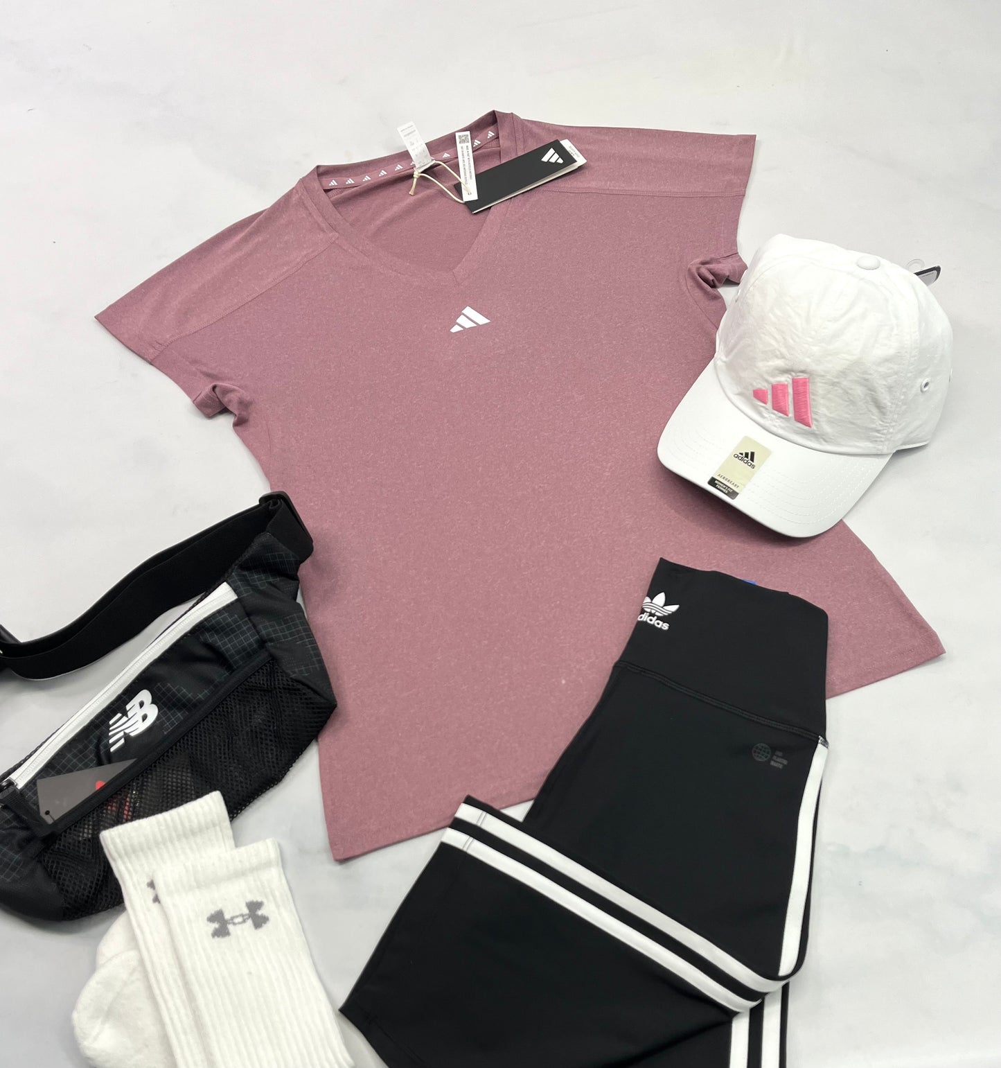 💕 Adidas : Manche courte sport S/fit ( xs-S) femme neuf !