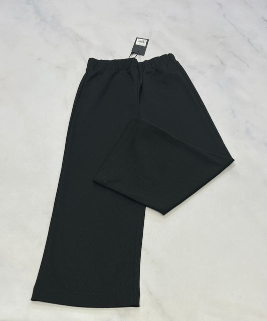 Pantalon noir : Mile end tissu automnale + chic souple 6 ans fille neuf ! Jambe large tendance .