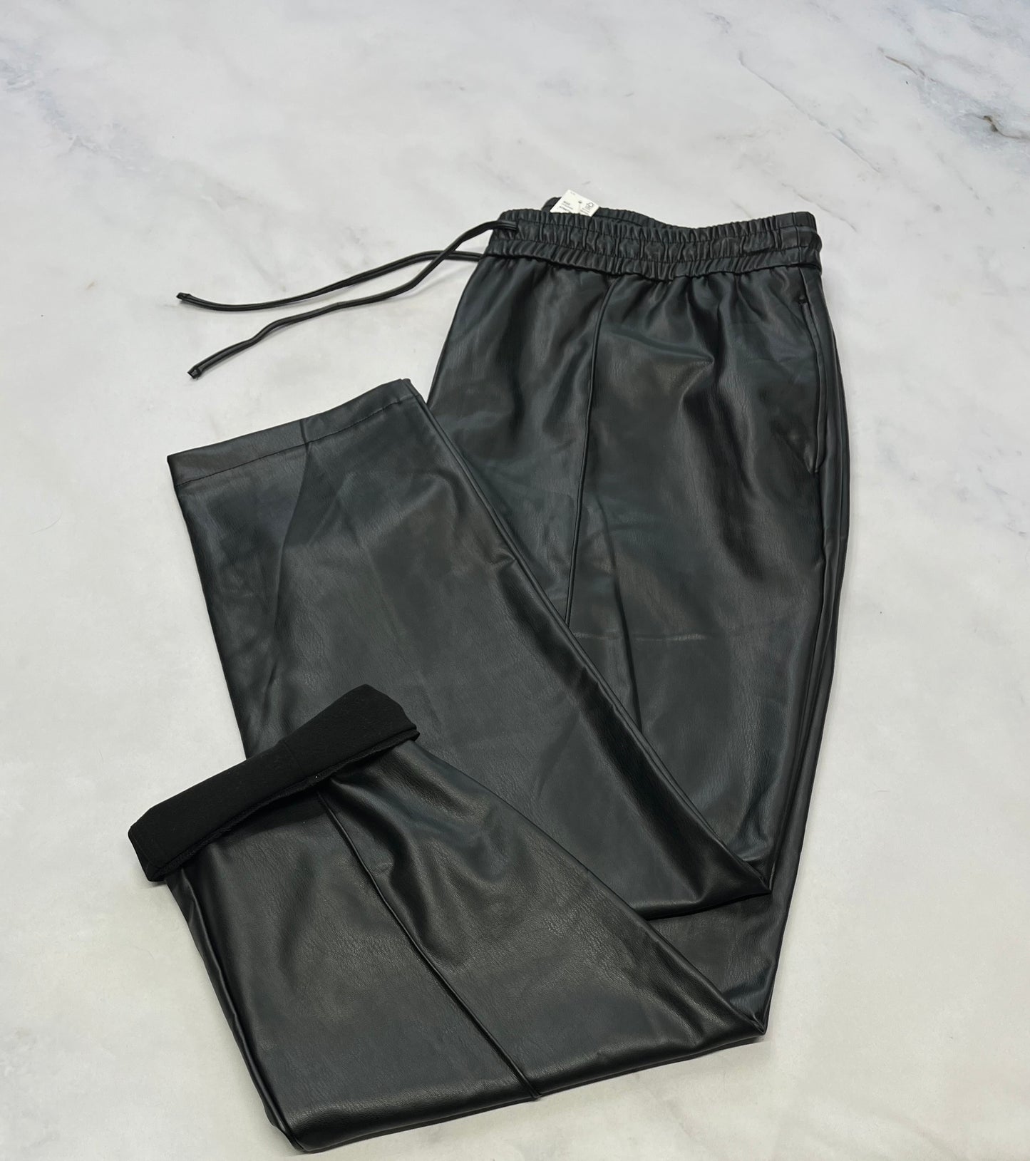 Reitman : pantalon effet cuir souple stretch dans tout les sens . Micro polar int. Neuf! 14 ans femme . Et 18 ans XXl/ femme ) neuf !