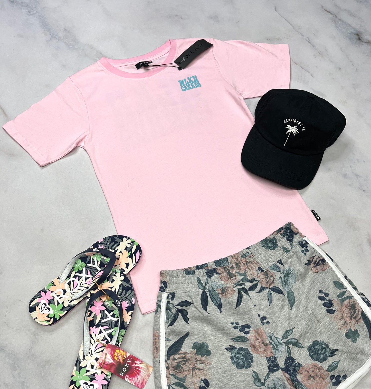 🌸WLKN : Manche courte fait 12-14 ans fille neuf ! Beau logo au dos .