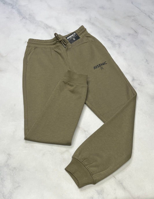 Jogger : kaki Arsenic neuf ! 7-8 ans