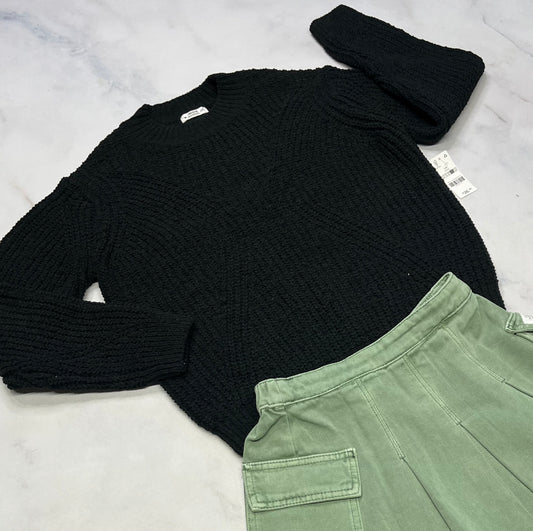 DUO neuf! tricot noir 10-12 ans neuf + Jupe effet jeans 10 ans neuve .