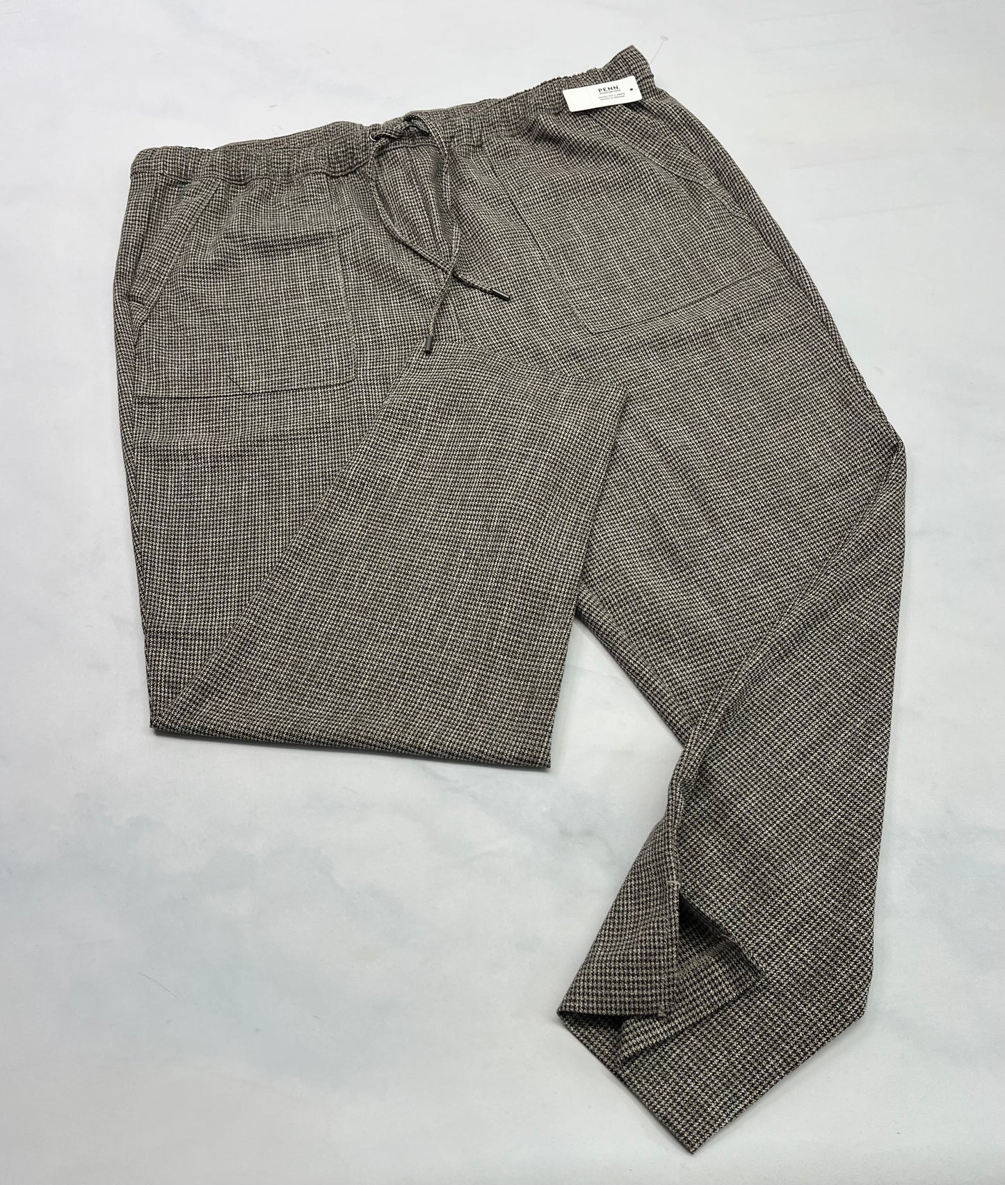 Pantalon : Penn. Taille élastique beau look automnale ( ton de terre) femme neuf!