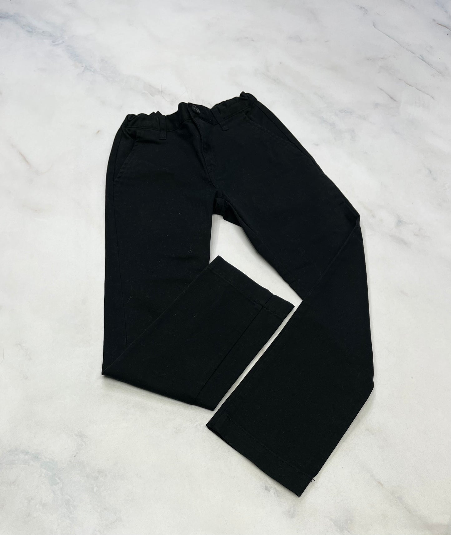 Pantalon : en coton fait chic mou 8(7-8 ans ajustable ) comme neuf !