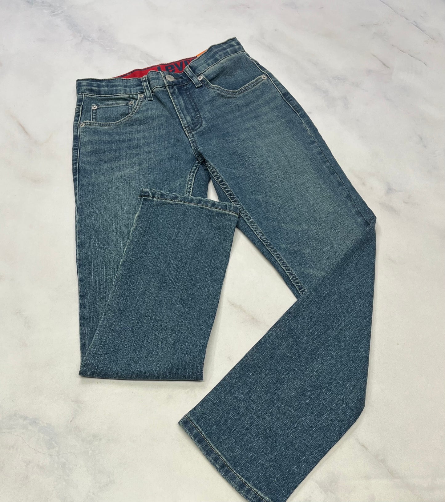 Levis : Jeans stretch neuf! Bande de Taille élastique neuve ! 12( 11-12 ans ) 10(9-10 ans ) et 7( 6x-7)