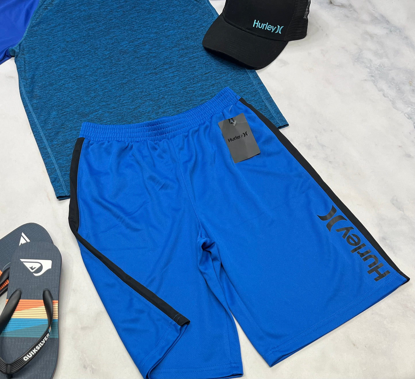 ☀️ Bermuda en tissu de sport Hurley : 14-16 ans neuf !