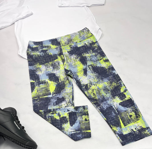 🤩 Capri tissu sport : L/ fit fait (8-10ans )femme comme neuf !