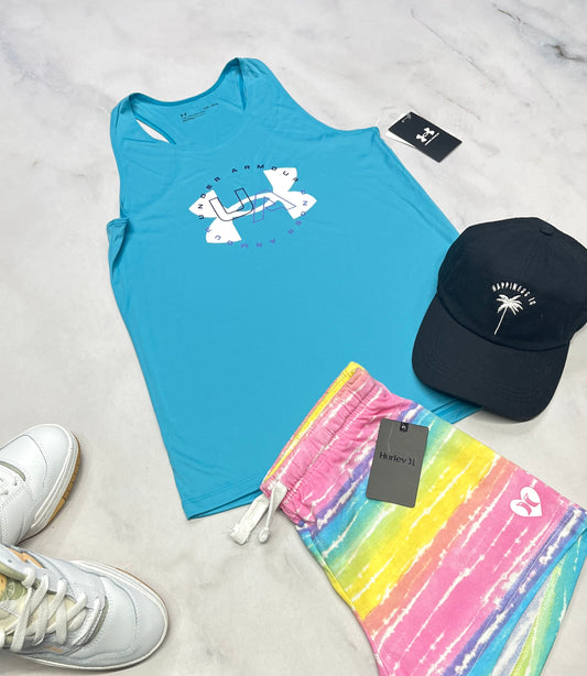 ☀️Camisole : H.Armour en tissu de sport 14-16 ans fille neuve .