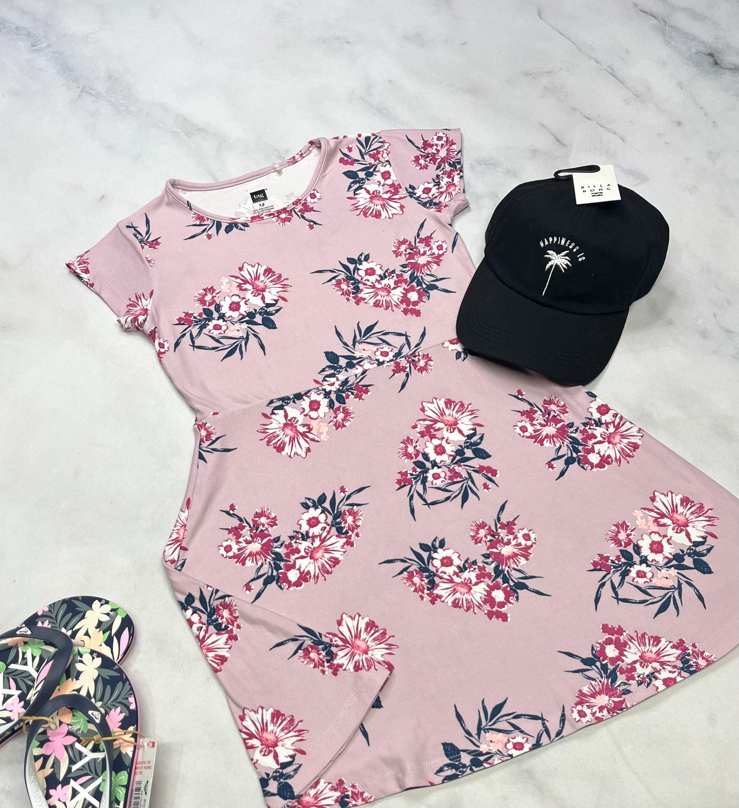 🌸 Robe : 12 ans soft stretch confo comme neuve .