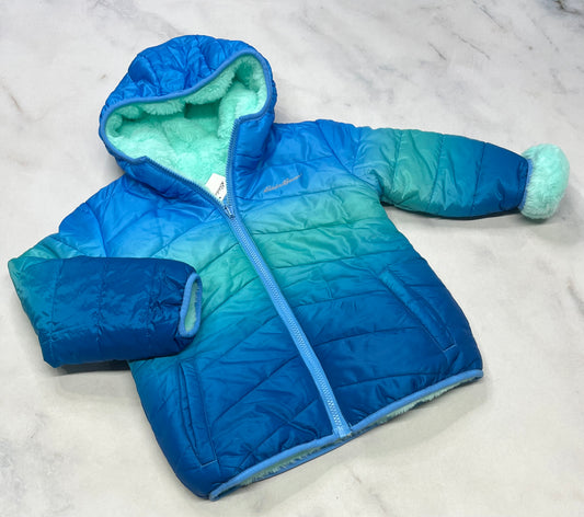 Manteau : Mi-saison chaud RÉVERSIBLE Neuf ! 6 ans fille .