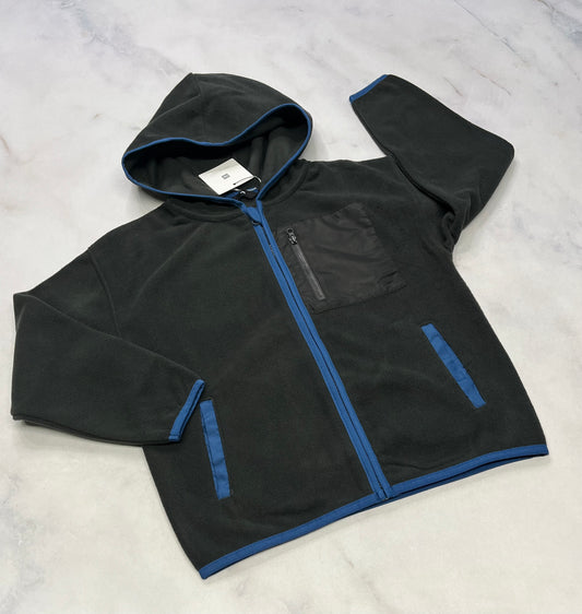 Veste zip en polar / charcoal 7 ans neuve.