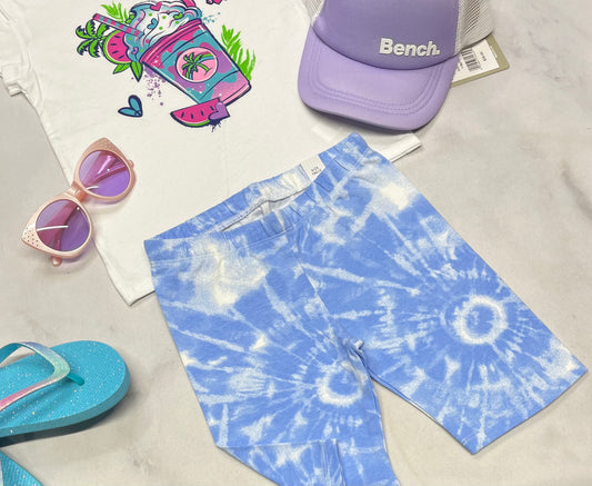🌴 Bermuda : cuissard en coton stretch 5-6 ans fille neuf !