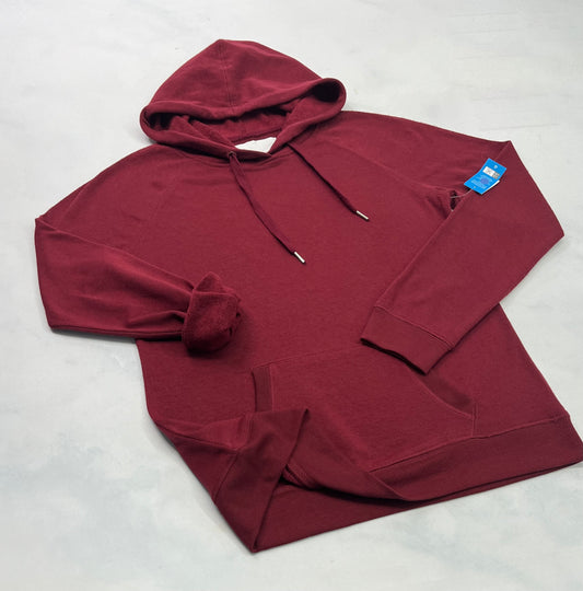 ..Cagoule cerise : en ouaté souple S/ femme confo . Neuve !