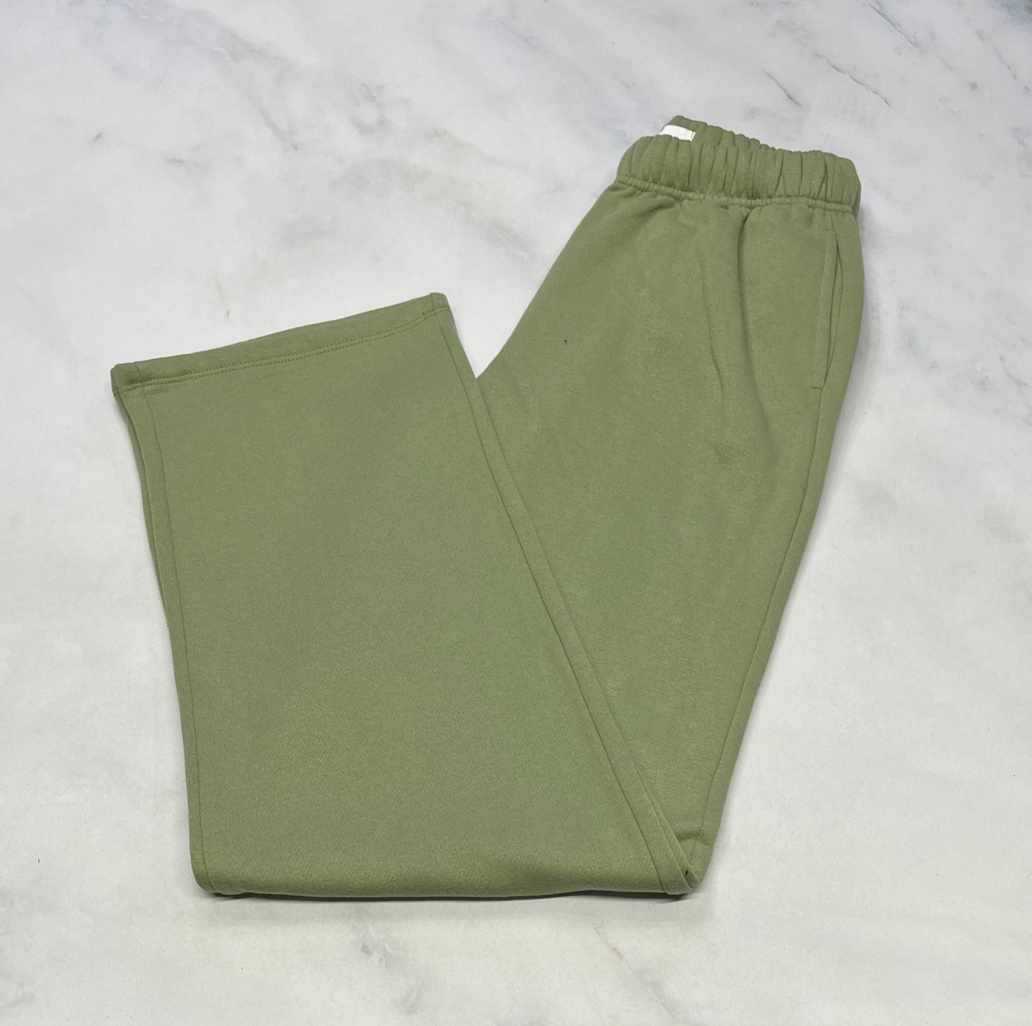 Jogger fille : Jambe large en ouaté neuf ! 6 et 14-16 ans Fait long .