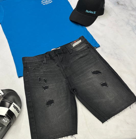☀️ Bermuda en jeans : Amnésia 15-16 ans garçon neuf !