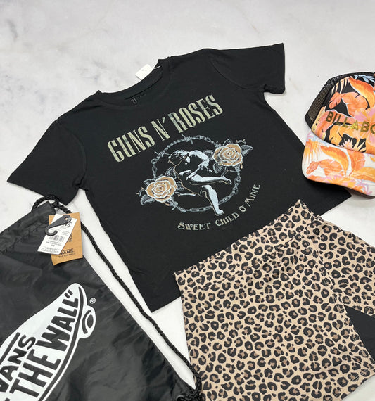 ☀️Solde , Manche courte : Guns N roses fait 6x neuf mais ombrage flou d’impression .