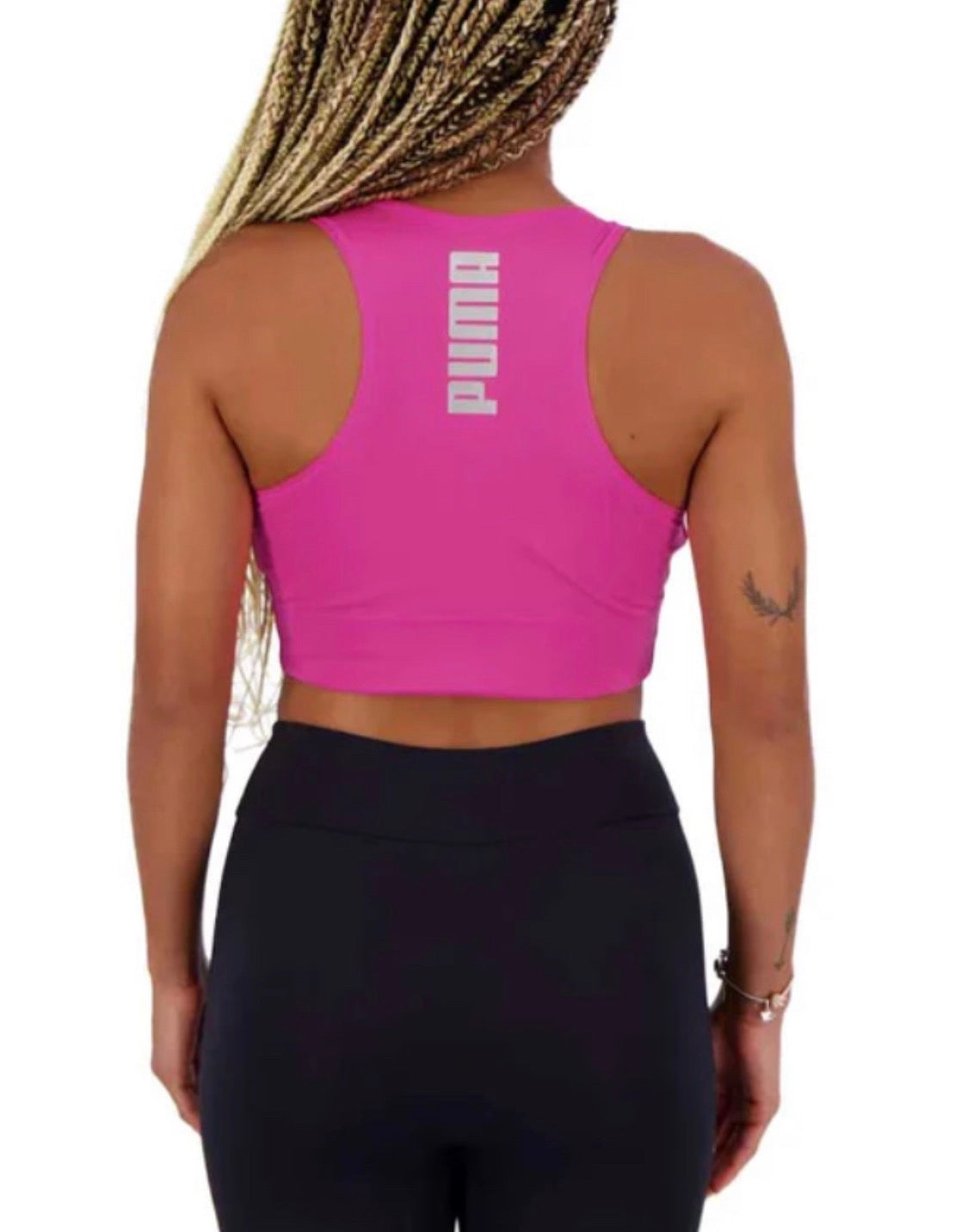🩷 Top PUMA : sport look mi long neuf ! Tissu sport stretch . M-L-Xl femme .