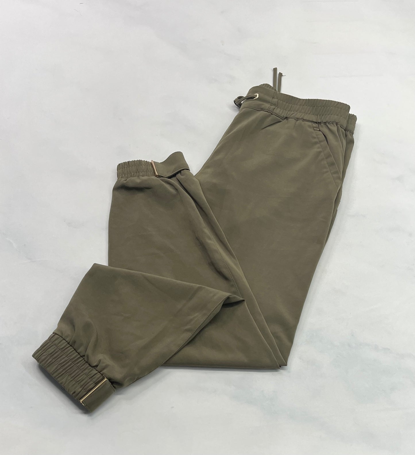 Dynamite : Pantalon tissu chic mou ( kaki) M/ femme super état