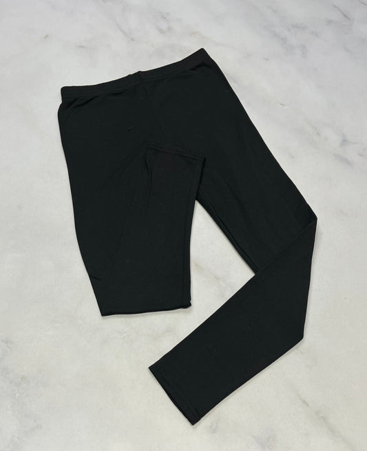 Legging noir uni soft 7-8 ans neuf !