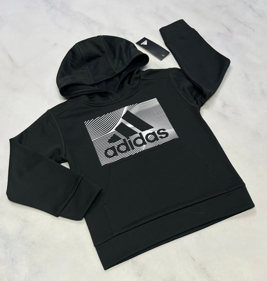 Adidas : Cagoule tissu sport intérieur en polar 5 ans