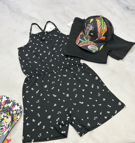 🌼 1 pièce short : fleurie 12(11-12 ans ) fille neuf !