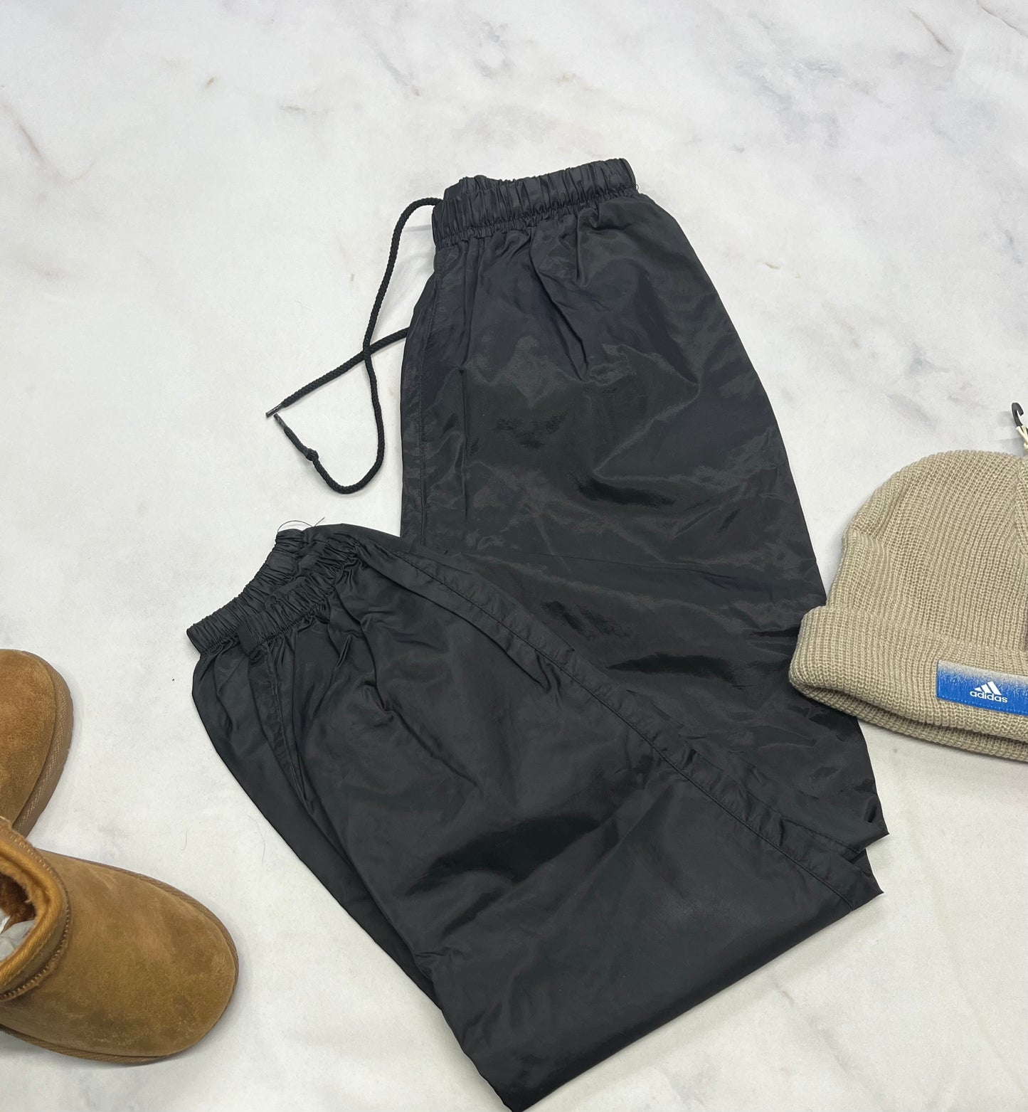 💫Pantalon : coupe  vent d’extérieur non doublé tissu imperméable M( fait 9-10 ans ) fille comme neuf!