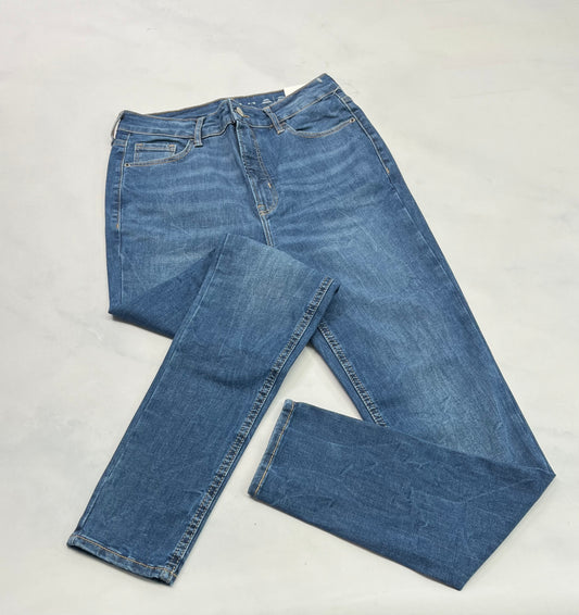 Skinny jeans taille très haute .