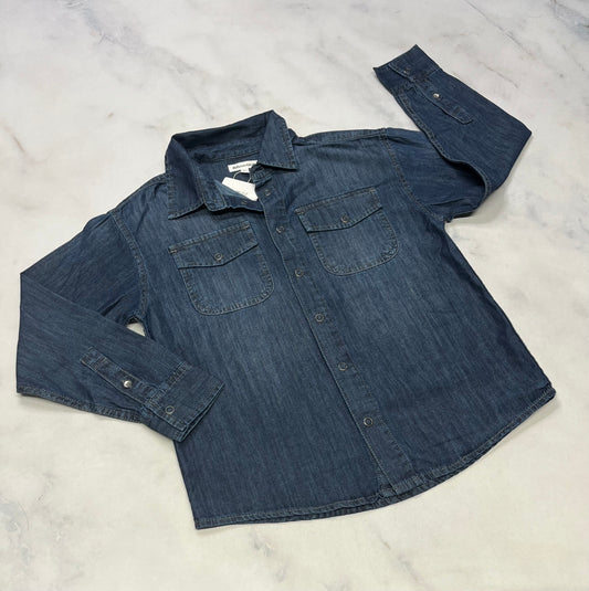 Chemise en jeans : neuve ultra molle 8 ans