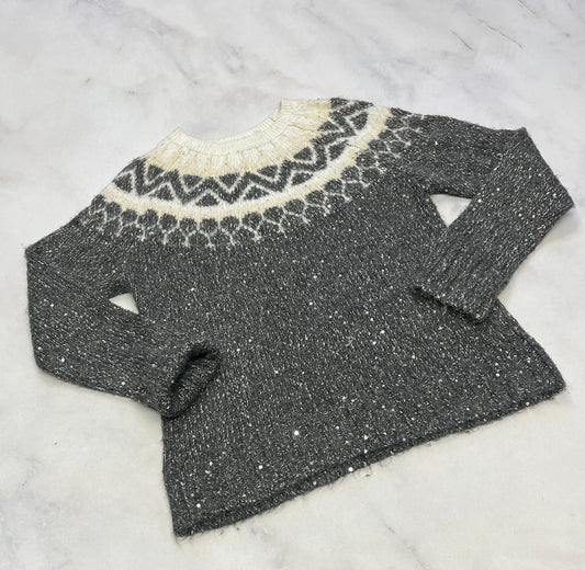 Tricot : brillant gris argenté Gap fait 8 ans . Super état !