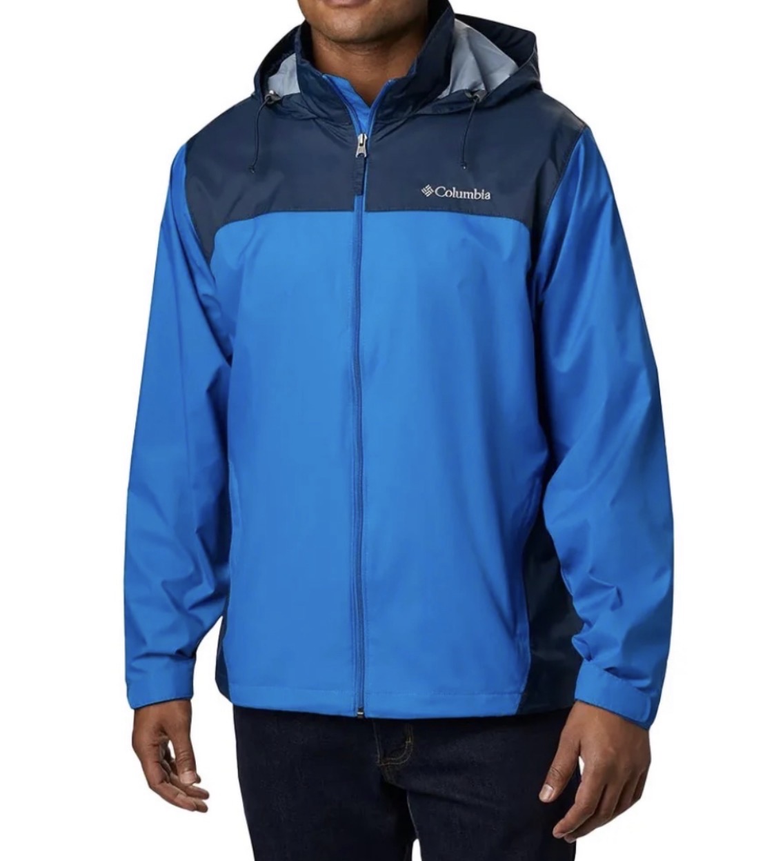 💙 Manteau Columbia : L/ homme neuf ! Coupe vent imperméable .