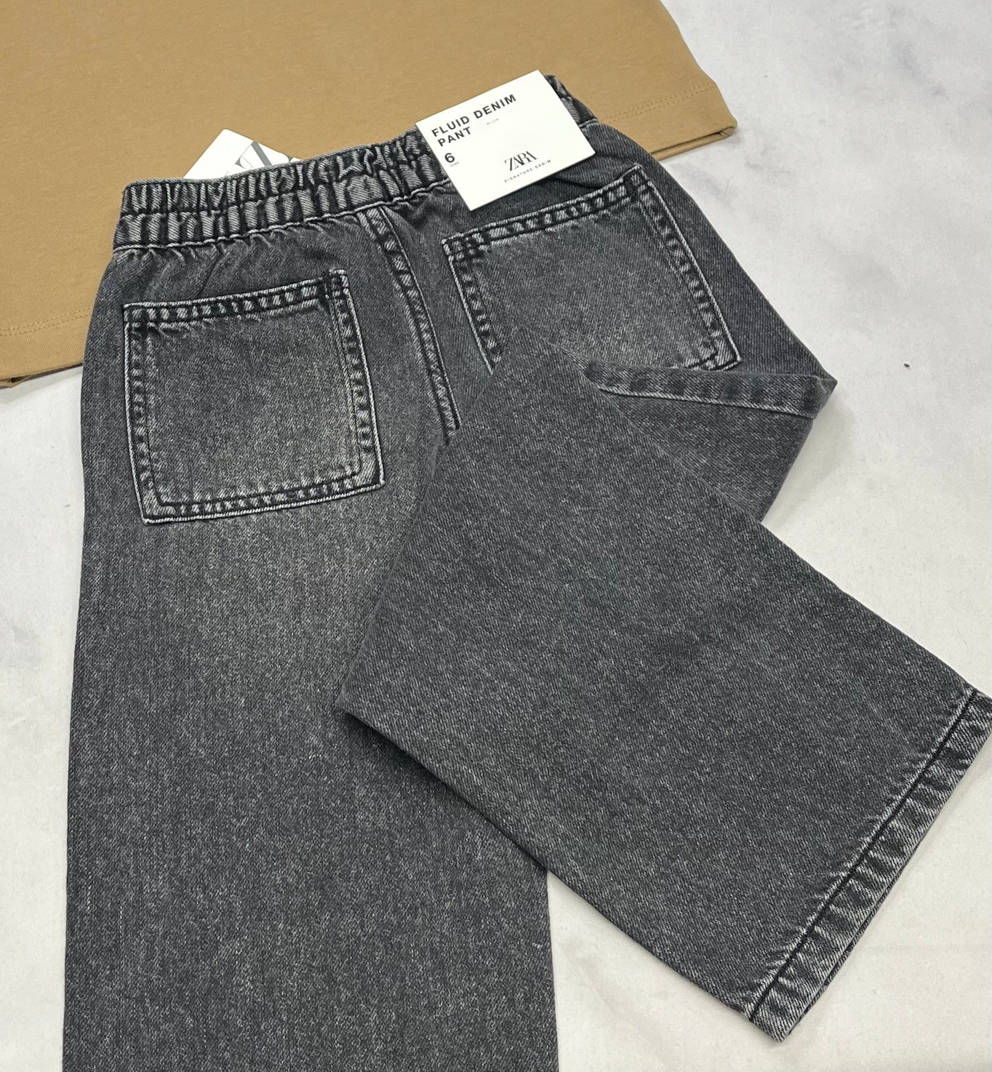 ZARA : jeans molle confo 6(5-6) ans