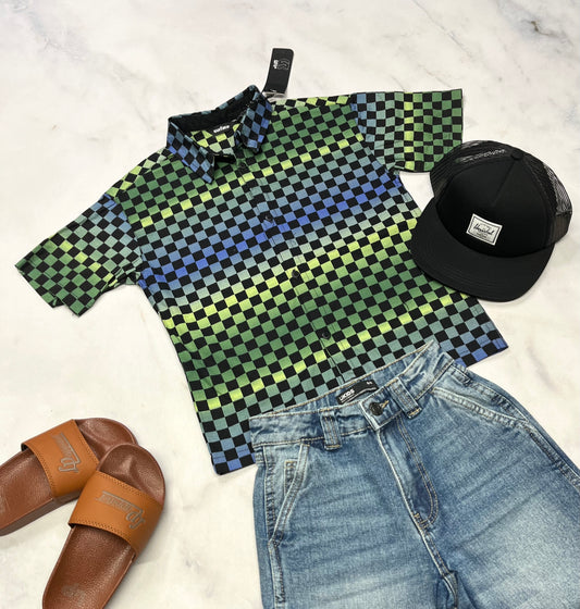 💚 Chemise : Surface 6 ans garçon coupe relax fit neuve !