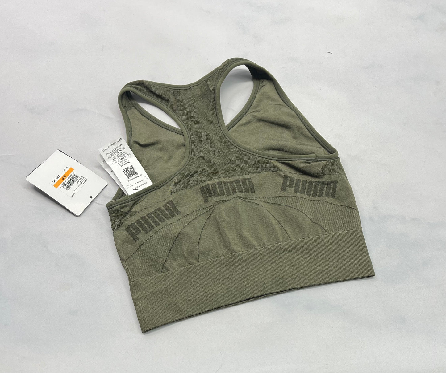 Puma: Top sport kaki long neuf ! Taille 2x S fit ( Xs-S) et 1x L fit  ( M-L) femme .