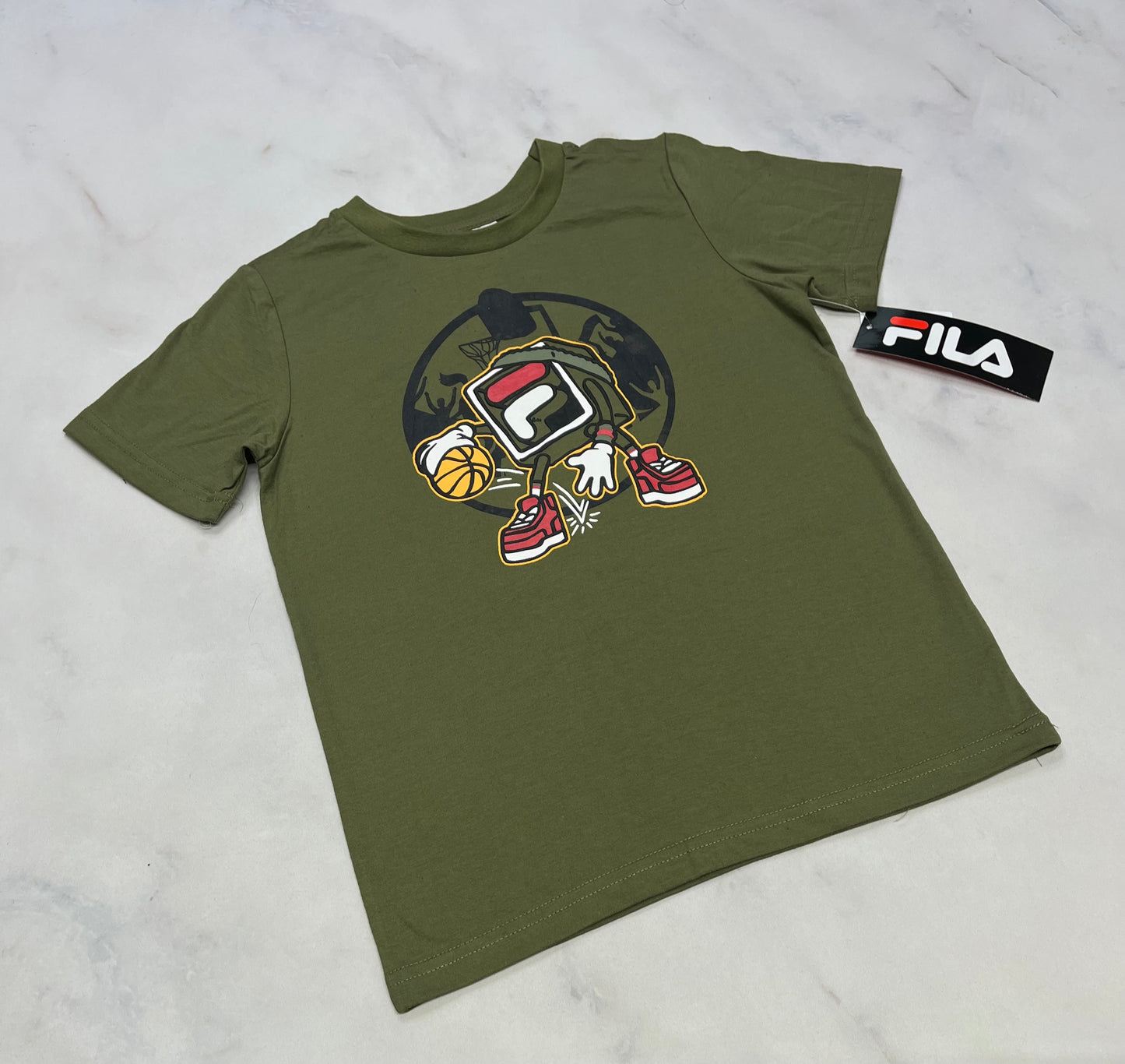 FILA : t-Shirt 8(7-8 ans ) confo neuf !
