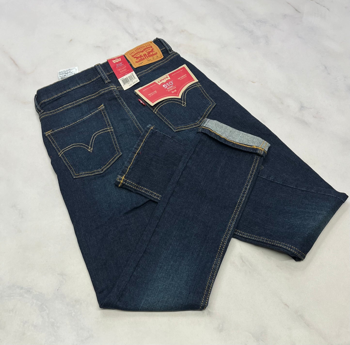 Levis: Skinny jeans stretch 14 ans fille / ajustable .