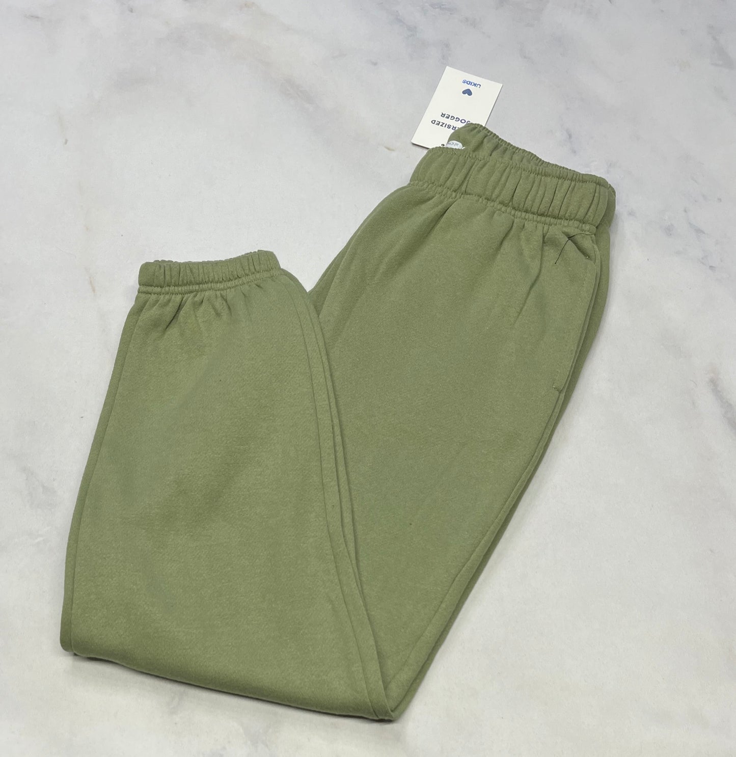 Jogger : Coupe Over size / tendance fille . 6,8 et 10-12 ans