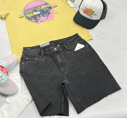 ☀️ Bermuda: jeans stretch Defrost 28(7 ans ) femme neuf !