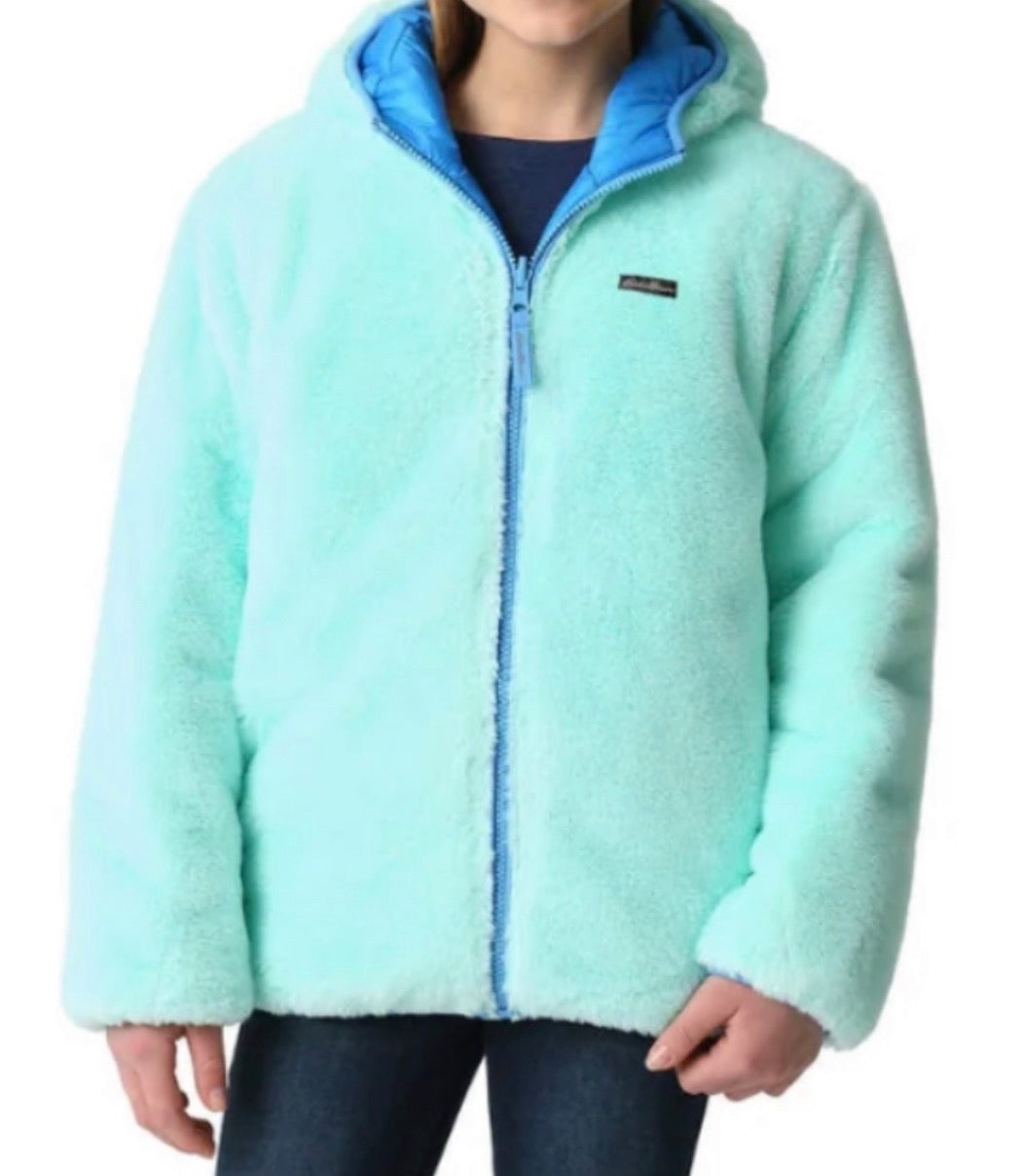 🦋 Manteau : Mi-saison RÉVERSIBLE . 6 ans fille neuf !