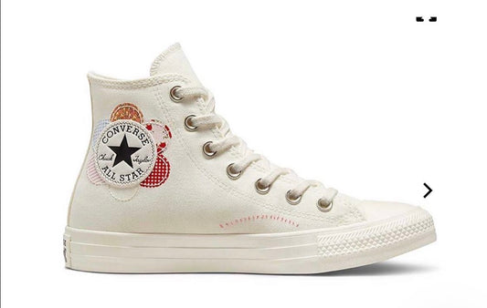 🌸Converse : crème pâle gr: 5.5 femme ( 22.5 cm) . Neuf !