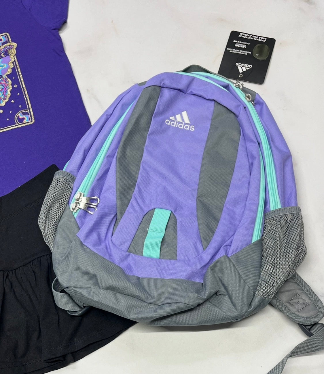 💜 Sac d’école : Adidas garantie à vie neuf !. Voir tout les infos photo 2 et 3.