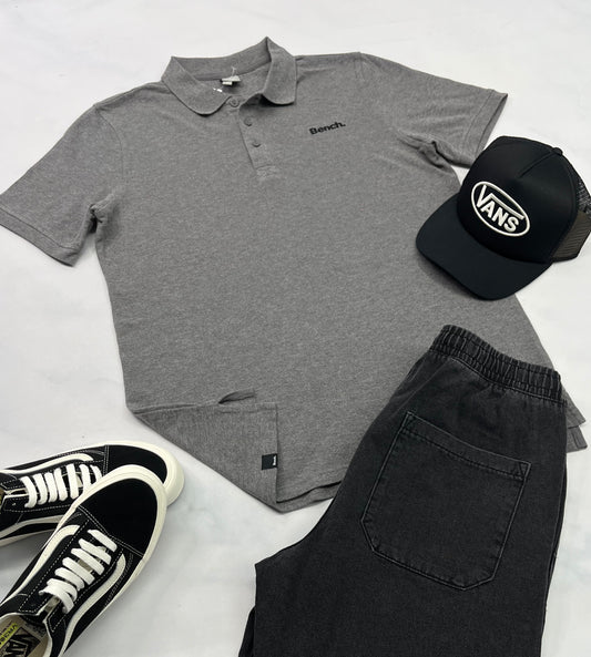 ☀️ Polo BENCH : M/ homme coupe relax neuf !