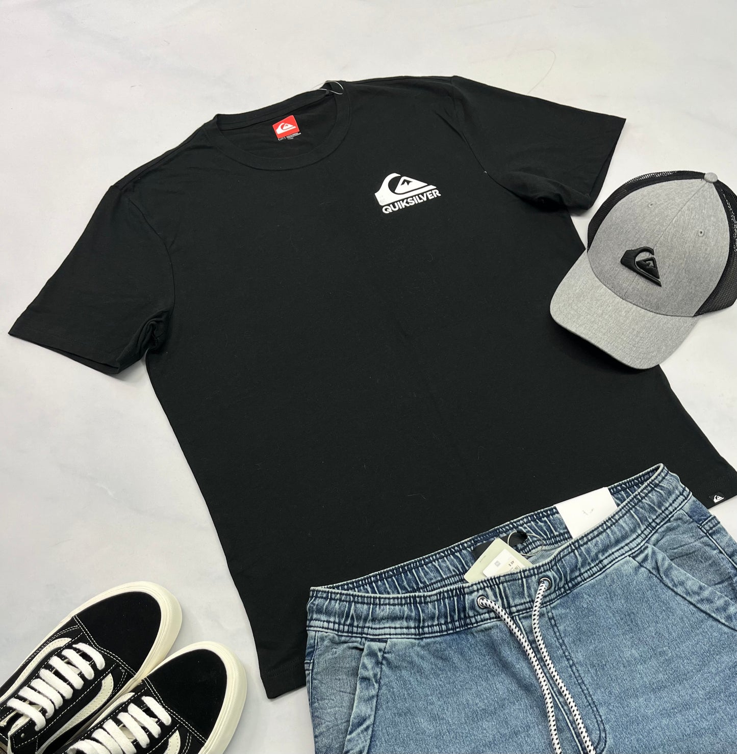 🌴 Quiksilver : T-Shirt L ( M-L) homme neuf !