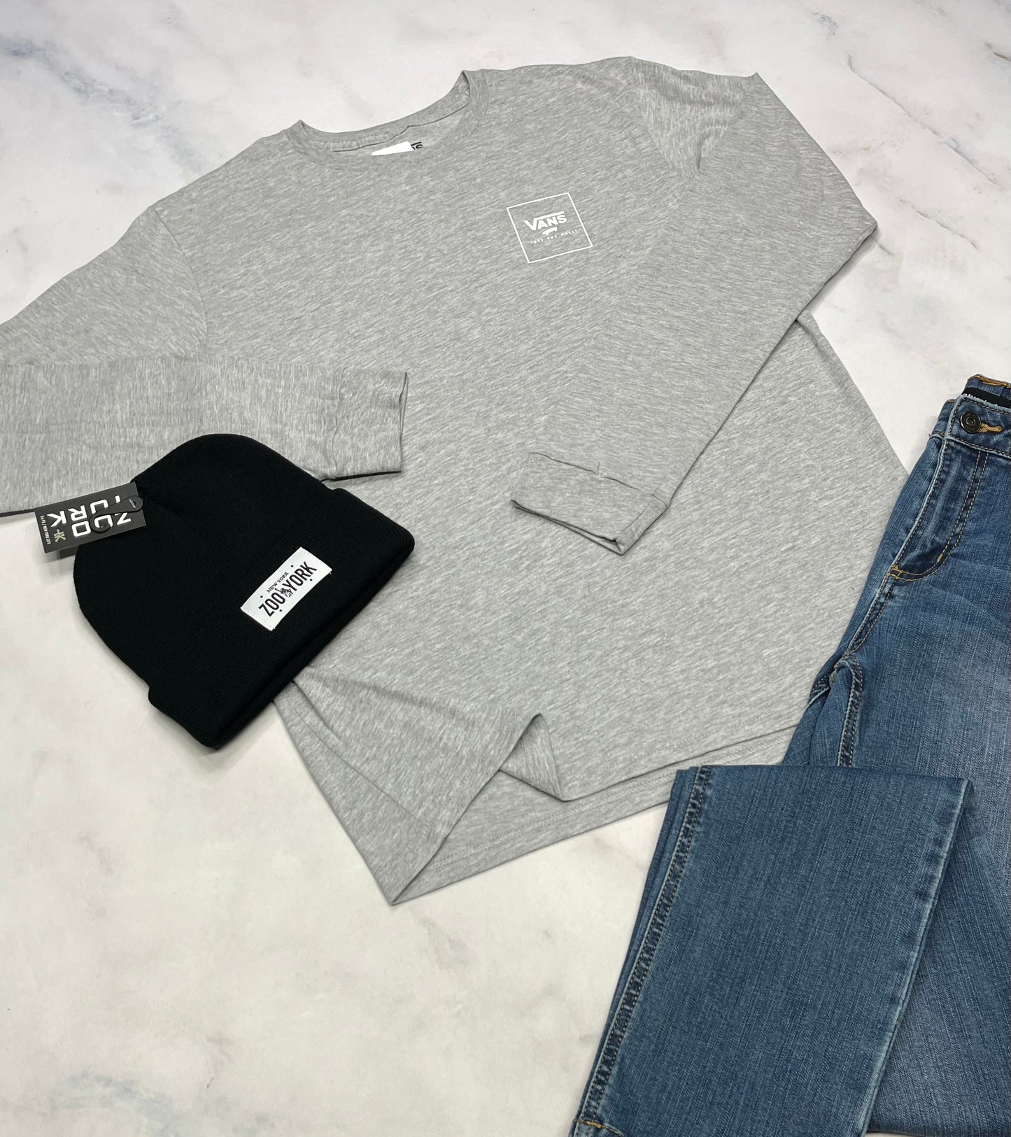 ❄️ VANS : Manche longue soft 16 ans coupe confo neuf !