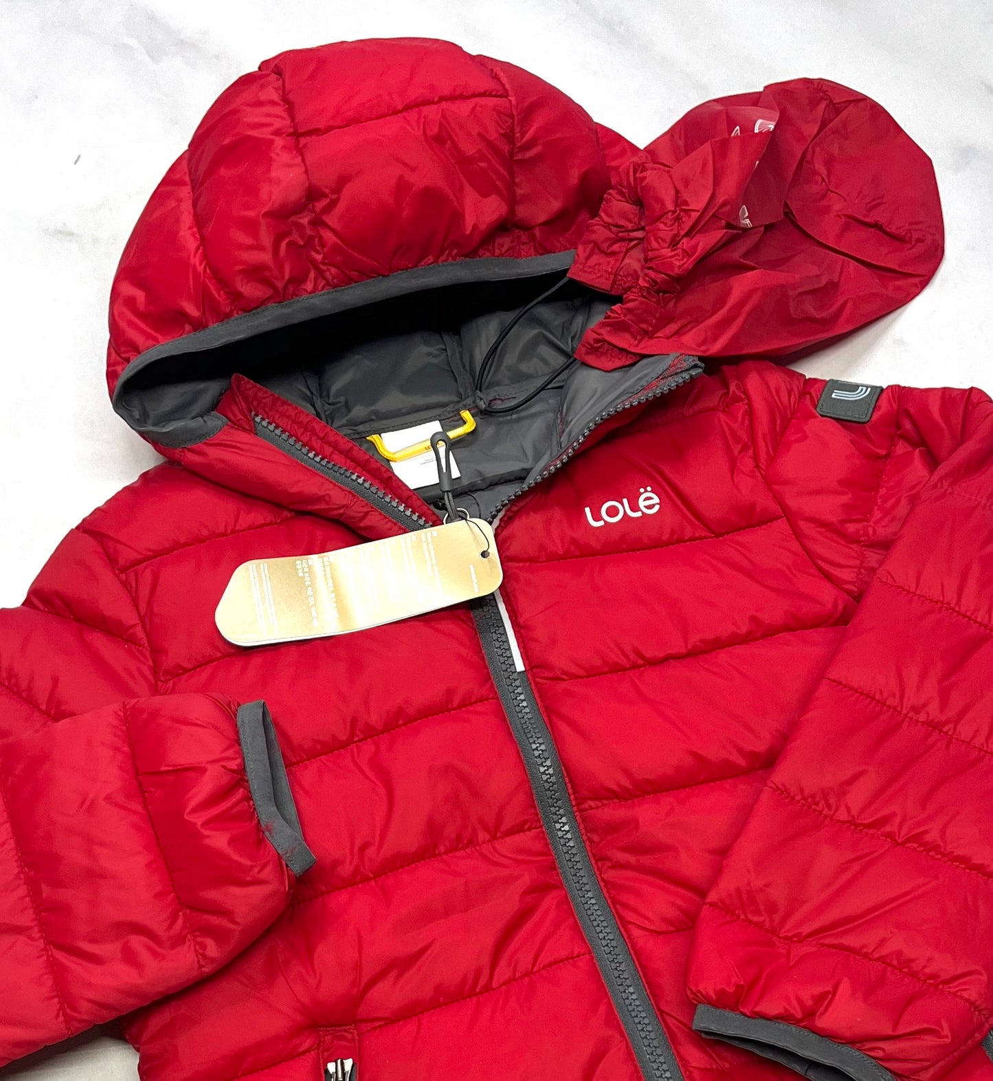 LOLË: Manteau doudoune ultra molle mi-saison neuf ! 6 ans
