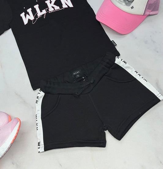 🌸 Short : WLKN en ouaté doux . Inscrit WLKN de chaque côtés . 5 ans fille neuve .