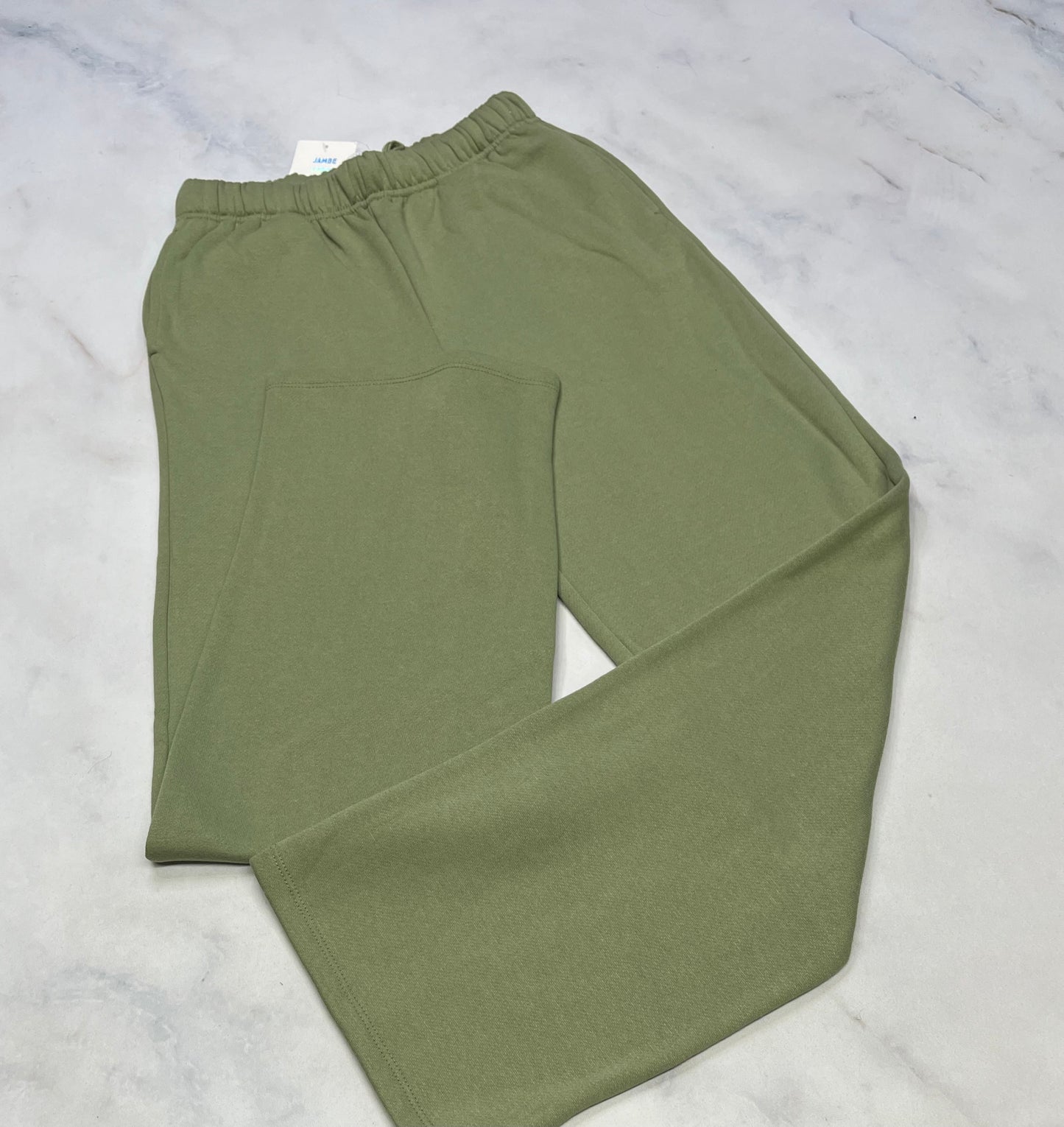 Jogger fille : Jambe large en ouaté neuf ! 6 et 14-16 ans Fait long .